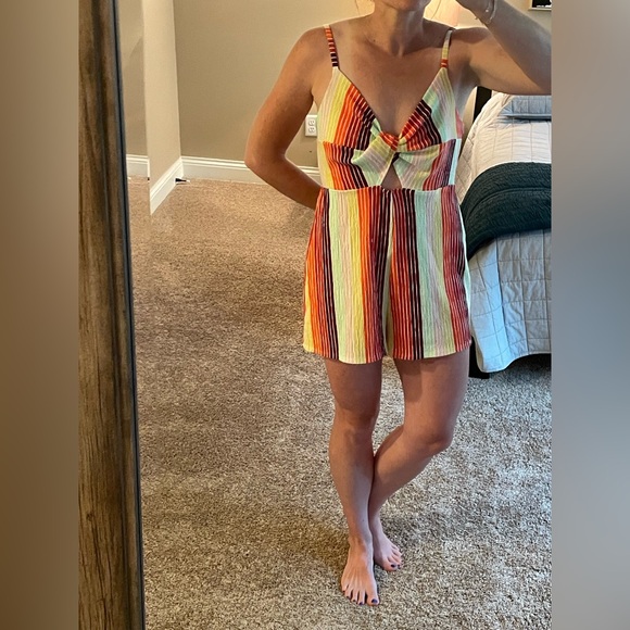 Wild Fable Multi-Color Romper - Picture 2 of 6